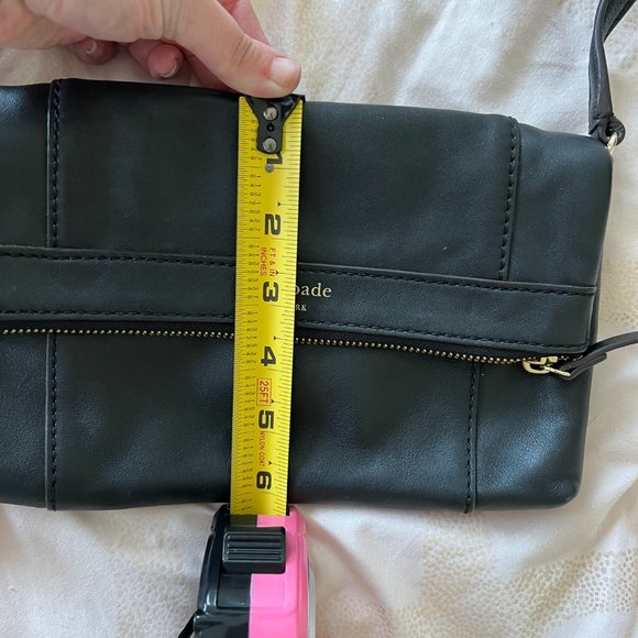 Kate Spade black Fremont Place Julian Leather Crossbody Bag purse *PLZ READ* - Picture 13 of 16